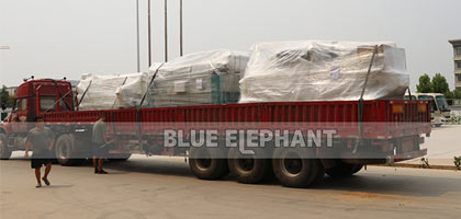 江苏徐州客户板式家具生产线发货实拍